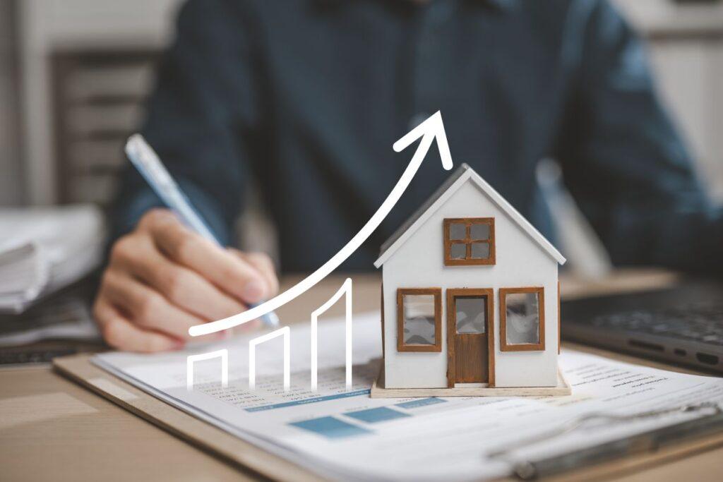 dachsanierung finanzierung hausmodell steigender immobilienwert auf papier