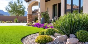 Bepflanzung rund ums Haus