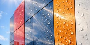 Wie eine spezielle Beschichtung Ihre Fassade vor UV-Strahlen schützt und die Reinigung erleichtert