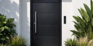 Haustür in Schwarz: So wirkt der dunkle Trend am eigenen Haus